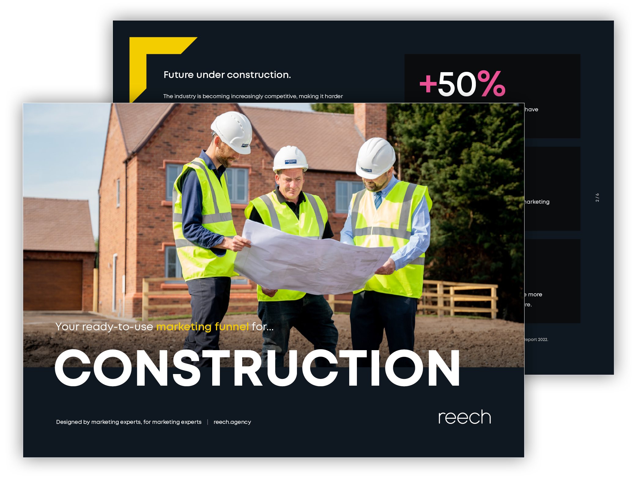 Reech Web Sectors LeadMagnets Construction aspect ratio