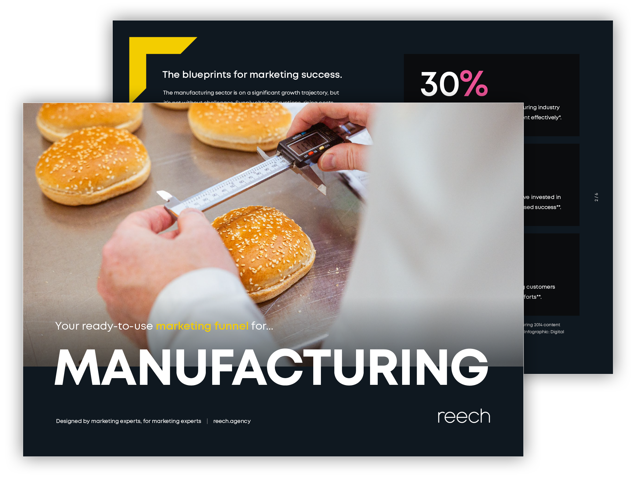 Reech Web Sectors LeadMagnets Manufacturing aspect ratio